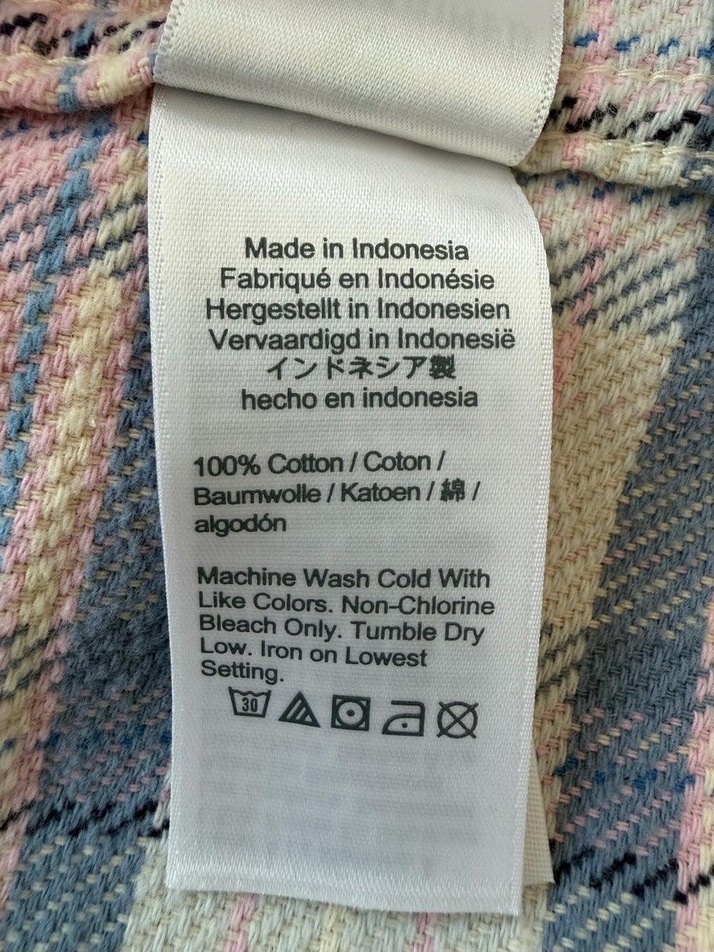 NWT J. Crew Lavender Plaid Pearl Snap Relaxed Shirt Shacket Women’s Size 12 / L - Picture 9 of 16